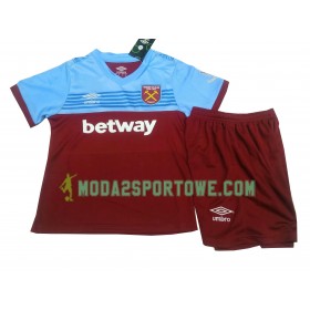 Koszulka West Ham United Dziecięcy Domowe Stroje Piłkarskie 2019/20 Krótki Rękaw